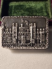 Nathaniel  Mills Sterling Castletop Vinaigrette(Windsor Castle) 1841 picture