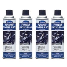 Eastwood Extreme Chassis Black Satin Aerosol Spray Paint Car Frame Paint 4 Pack picture