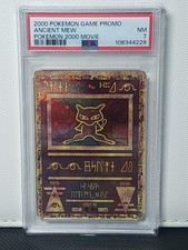 Pokémon 2000 Movie Ancient Mew Game Promo Card PSA 7 NM picture