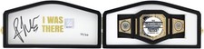 Rhea Ripley WWE Signed 2024 Elimination Chamber Mini Title In Gift Box - LE 50 picture