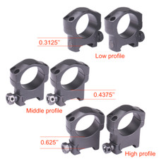 30mm Scope Rings Low/Middle/High Profile MarkWeaver Picatinny Mount Warranty picture