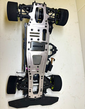 Kyosho V-One RR Chassis w/ Tires-clutch bell (2 Speed) Includes rare Body picture