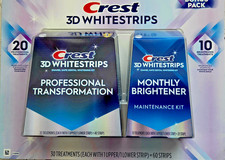 NEW Crest 3D Whitestrips Dental Whitening Kit 40+20 Strips picture
