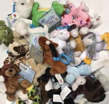 ❣️Webkinz Kinz-Klip 5-Plush Random Toy Lot With Online Codes To Love Forever❣️ picture