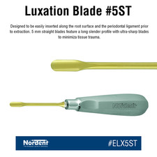 1x Dental NORDENT Luxation Blade #5ST #ELX5ST picture