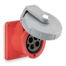Hubbell Wiring Device-Kellems Hbl430r7w Watertight Pin & Sleeve Receptacle, 30 picture