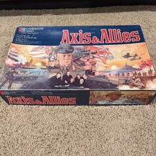 MB VTG 1984 Axis & Allies Spring 1942 Board Game READ DESCRIPTION VIEW PICTURES picture