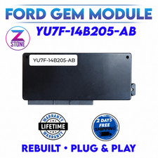 Rebuilt 99-01 EXPEDITION FUSE GEM MULTIFUNCTION BCM MODULE YU7F-14B205-AB picture
