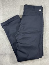 Big Bill Twill Pants 32x30 Work Wear Black Men’s Plain Front Made In Canada 2147 picture