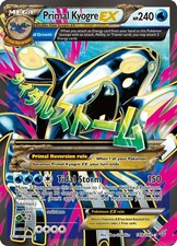 Primal Kyogre EX - 149/160 - Pokemon Primal Clash XY Full Art Ultra Rare Card LP picture
