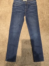 Levi's 710 Super Skinny Stretch Denim Jeans Girls Medium Wash, Size 12 Regular picture