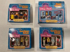 Vintage Disney World Town Square Friends Figures Furniture Lot of 4 NOS 1988 picture