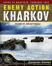 Compass Games Enemy Action: Kharkov Solitaire Board Game 2nd Reprint 2022 NISW🆕 picture