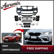 For 2014-2019 BMW 2 Series F22 Modified to M2 CS Style Front Bumper Cover Kit picture