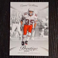2024 PANINI PRESTIGE - #8 AENEAS WILLIAMS - ARIZONA CARDINALS -  NM-MT picture