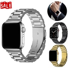 Stainless Steel Apple Watch Band 49 42 44 45mm For Series Ultra SE 8 7 6 5 4 3 2 picture
