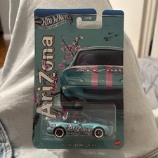 Hot Wheels Silver Series  x AriZona Cherry Blossom Mazda MX-5 Miata Die-Cast picture