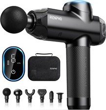 RENPHO Handheld Massage Gun Percussion Muscle Vibrating Massager Gift for Men US picture