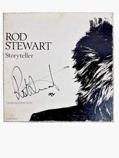 AUTOGRAPHED Rod Stewart Storyteller 4 CD Box Set Anthology Signed 1992 picture