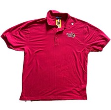 Port Authority Illinois State Redbirds Red Polo Shirt Men’s XL NEW with tags  picture
