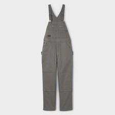 BIG SALE-Men's DuluthFlex Fire Hose Bib Overalls Brown Gunmetal picture
