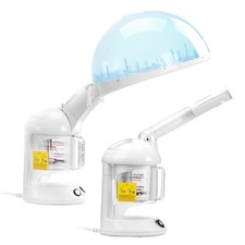 Uimoso 2 in 1 Hair & Facial Steamer Professional Hair Steamer with Bonnet Hood picture