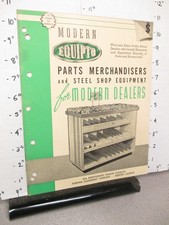 Aurora 1941 EQUIPTO automotive supply car tire store display sales catalog picture