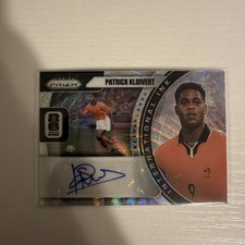 2926Panini Prizm FIFA WC Patrick Kluivert Netherlands Int'l Ink Auto #II-PK Wave picture