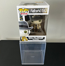 Funko Pop Fallout 4 Nick Valentine #162 Vaulted Bethesda New Unopened picture