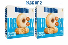 Legendary Foods Protein Donuts Vanilla Glazed 9.2oz 4 Pk 2 Boxes picture