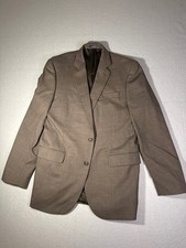 Stafford Classic Fit Travel Men's Blazer in Brown picture