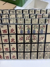 Premium Ivory‑White American Mahjong Set, 160 Acrylic Tiles + Free storage Bag- picture