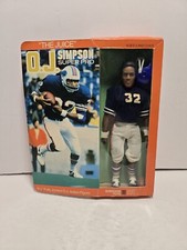 Vintage O.J. Simpson NFL Buffalo Bills Super Pro Figure Doll Shindana 1975 picture