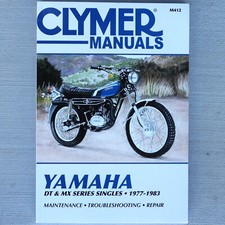 1977-1983 Yamaha DT100 DT125 DT175 DT250 DT400 CLYMER REPAIR MANUAL picture