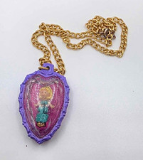 RARE Vintage Polly Pocket Rose Dream Necklace COMPLETE picture
