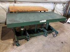 Lexco 2000lb capacity hydraulic lift table Die cart/workbench 72 x 30