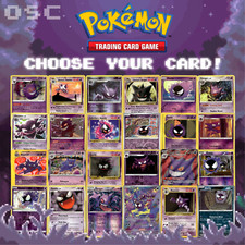 Gastly Haunter Gengar Pokemon Card Holo/Reverse Holo EX VMAX V GX Rare Cards picture