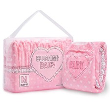 NEW Little for Big Blushing Ba.by Adult diaper - Bag of 10 picture