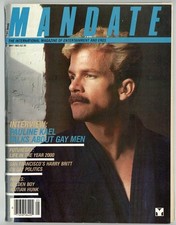 Mandate 1983 Nova, Phil Flasche 98pg Vintage Beefcakes Gay Pinup Magazine M40012 picture