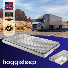7 Inch Semi Truck Mattress, Multi-Size, Quality Foam, Medium-Firm, hoggisleep picture