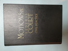 Motions In Federal Court Civil Practice picture