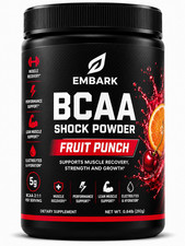 BCAA 2:1:1 Powder Fruit Punch Muscle Recovery Lean Muscle Support 292g picture