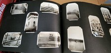 Lot of 9 Vintage 1927 B&W Photos of Panama Canal - From U.S.S Langley CV-1 Album picture