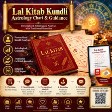 Personalized Lal Kitab Kundli Astrology Chart Prediction Report & Remedies picture