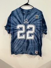 Men's XL Emmitt Smith Dallas Cowboys Tie-Dye Super Bowl XXVIII Mitchell and Ness picture