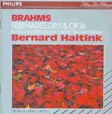 Bernard Haitink - Brahms: Serenades, Opp.11 & 16 - Bernard Haitink CD GNVG The picture