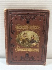 Cock Robin’s Picture Book - Antique Hardcover Book Color Pictures picture