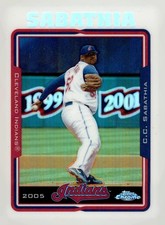 2005 Topps Chrome #310 CC Sabathia Refractors picture
