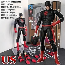 CT Toys Shadowland Daredevil Comic Ver. Black Suit 6in Action Figure New Boxed picture