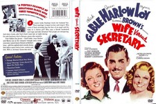Wife Versus (Vs) Secretary ~ DVD ~ Clark Gable, Jean Harlow (1936) picture